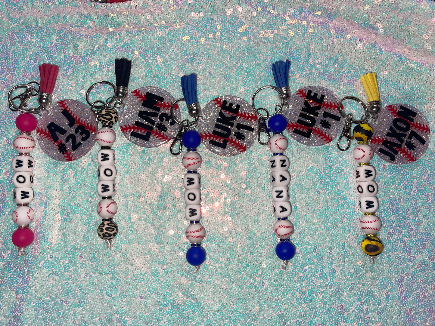 Custom Sports Keychain