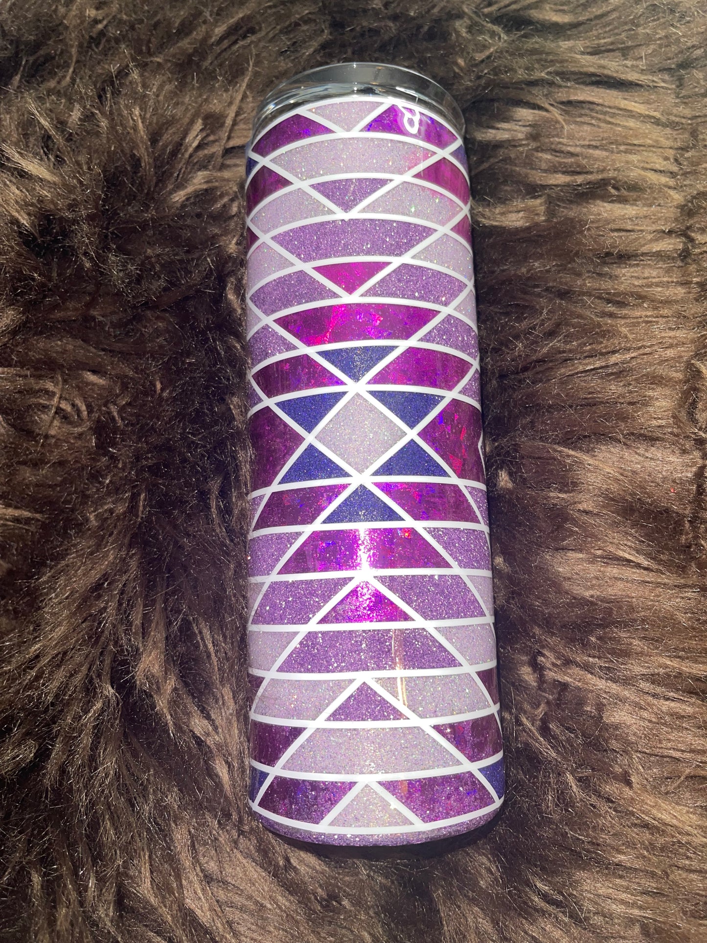 Purple Southwestern Tumbler